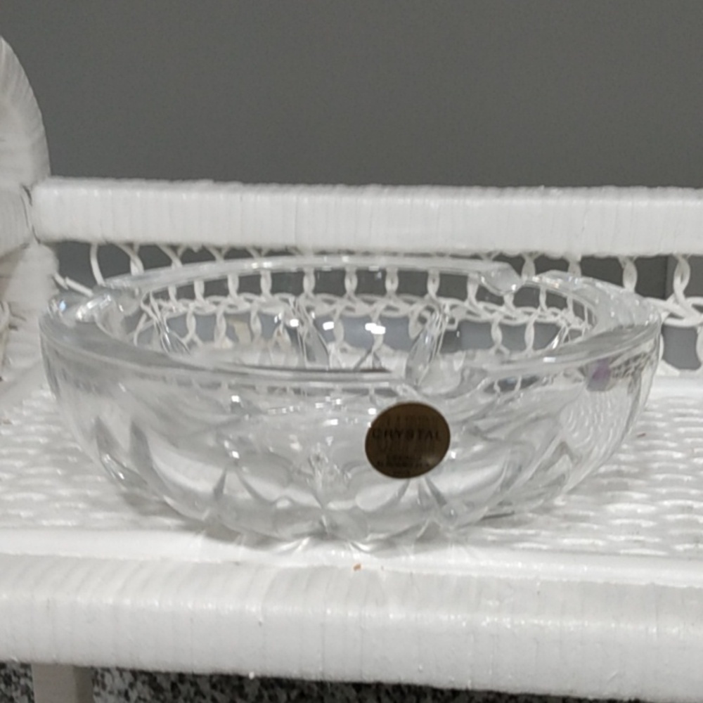 Vintage Italian, Capri Crystal Bowl - Picture 2 of 8